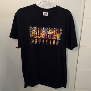 Billionaire Boys Club Black Tee with Vibrant Logo